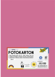  Dekorkarton, 2 oldalas, A4, 300 g, 50 lap, FOLIA, fáradt rózsaszín (614/50 29) - mystock