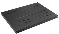 EQUIP Rackszekrény kiegészítő - EZVS-19-1-35-B (Fix polc, 19", 1U, Mélység: 350mm, fekete) (EZVS-19-1-35-B) - pixel