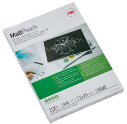 Gbc Meleglamináló fólia, 75 mikron, A4, matt, GBC (3747240) - mystock