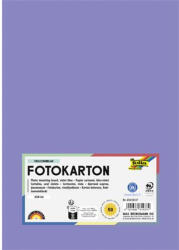  Dekorkarton, 2 oldalas, A4, 300 g, 50 lap, FOLIA, ibolyakék (614/50 37) - mystock