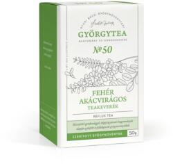 Györgytea Fehér akácvirágos teakeverék No50 - (Reflux tea) - 50 g Györgytea