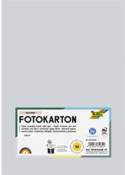  Dekorkarton, 2 oldalas, A4, 300 g, 50 lap, FOLIA, világosszürke (614/50 80) - mystock