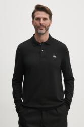 Lacoste pamut hosszúujjú L1312 031 - fekete S