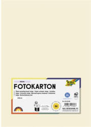  Dekorkarton, 2 oldalas, A4, 300 g, 50 lap, FOLIA, bézs (614/50 08)