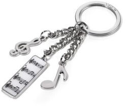 TROIKA Kulcstartó, 3 charm dísszel, TROIKA "5. Sinfonie (KR12-05/CH) - mystock