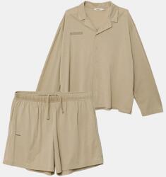 PANGAIA pamut pizsama - bézs M