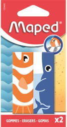 Maped Radír, állatos, MAPED „Animals, vegyes minták, 2 db (123400) - mystock
