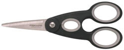 Fiskars Olló, konyhai, 22 cm FISKARS "Functional ReNew", fekete (1003034) - tonerpiac