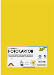  Dekorkarton, 2 oldalas, A4, 300 g, 50 lap, FOLIA, aranysárga (614/50 15) - mystock