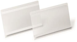 Durable Logisztikai zseb, A5, fekvő, DURABLE "HARD COVER", öntapadó csíkkal, átlátszó (118319) - tonerpiac