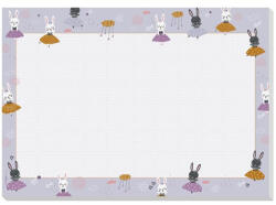 Sigel Könyökalátét, A3, gyermekeknek, SIGEL "Nyuszi Balerina (HO920) - tonerpiac