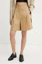 Marella vászonkeverék rövidnadrág SAGITTA - zöld 36