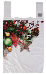  Ingvállas tasak, 28x8x50 cm, "Boldog karácsonyt (PDP_347) - tonerpiac