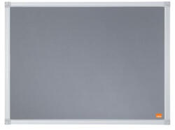 Nobo Üzenőtábla, alumínium keret, 60x45 cm, NOBO "Essentials", szürke (1915681) - tonerpiac