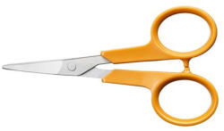 Fiskars Varróolló, 10 cm, hajlított, FISKARS "Classic", narancssárga (1075059) - tonerpiac