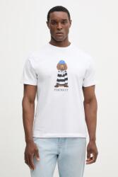 Hackett London pamut póló - fehér XL - answear - 31 990 Ft