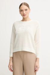 Gaudi pulóver gyapjúkeverékből - bézs S - answear - 25 290 Ft