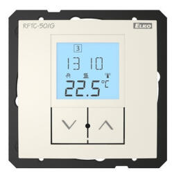 ELKO EP ELKOEP RFTC-50/G/MF Digitális hőmérséklet szabályzó, elefántcsont (RFTC-50_G_MF)