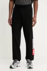 Diesel pamut melegítőnadrág P-MARKY-DIV - fekete XXL