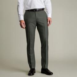 Charles Tyrwhitt Ultimate Performance Sharkskin Suit Trousers - Sage Green - Slim fit | 32 | 36