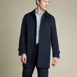 Charles Tyrwhitt Showerproof Cotton Raincoat - French Navy - 56
