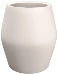 elho June split magas műanyag kaspó fehér színben 46 cm