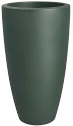 elho June round magas műanyag kaspó smaragdzöld színben 30 cm