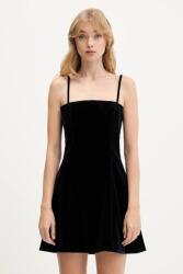 Rotate bársony ruha - fekete 36