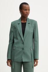 Patrizia Pepe Zakó és mellény egysoros női viszkóz - zöld 36