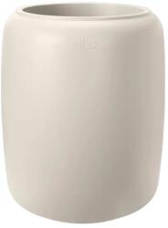 elho Amber beads közepes műanyag kaspó fehér színben 40 cm