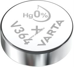 VARTA Watch SR60 V364 SR621SW 1, 55V 1db/csomag gombelem ezüst-oxid-cink