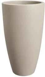 elho June round magas műanyag kaspó bézs színben 40 cm