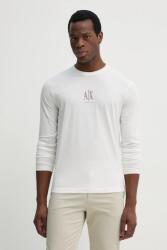 Giorgio Armani hosszúujjú férfi pamut - fehér XL - answear - 25 990 Ft