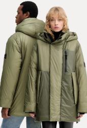 RAINS rövid kabát 17240 Torna Insulated Long Jacket - zöld L