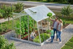 LANIT PLAST üvegház LANITPLAST LIMES Viva V7/4, 5 2, 47x4, 48 m tiszta üveg 3 mm (LG4708)