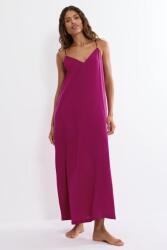 Triumph Summer Satin Dress hosszú strandruha, fukszia, L