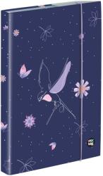 KARTON P+P A4 Flowers füzettartó box (5-75026)