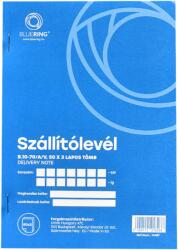 Bluering Szállítólevél A5, 50x3lapos B. 10-70/A/V Bluering® - papirx