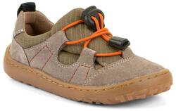 Froddo teniși barefoot din piele pentru copii TREKK OLIVE G3130293-3 | încălțăminte pentru copii pentru tot anul cu strângere pe elastic | talpă flexibilă extra aderentă - 31