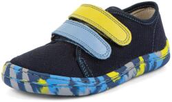 Froddo tenisi barefoot din pânză pentru băieți CANVAS BLUE+ G1700440-14 | Tenisi fără boltă cu talpă flexibilă, cu arici - 24