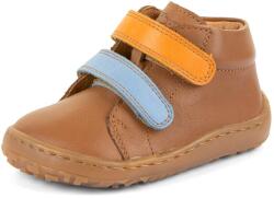 Froddo Tenisi barefoot pentru copii FIRST STEP COGNAC G2130369-4 | încălțăminte pentru copii pentru tot anul cu arici | teniși înalți cu talpă flexibilă - 23