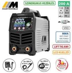 Mastroweld Kft NO STOP 4 LCD hegesztő inverter (MMA) (001200LCD)