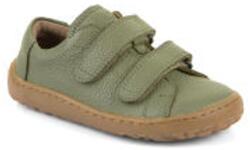 Froddo teniși barefoot pentru copii BAZE OLIVE G3130284-3 | încălțăminte din piele pentru copii, pentru tot anul, cu arici și talpă flexibilă - 32