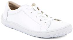 Froddo teniși barefoot din piele LACES WHITE G3130294 | încălțăminte pentru tot anul cu șireturi | talpă flexibilă cu aderență extra - 42