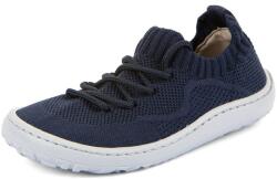 Froddo tenisi barefoot pentru copii LIGHT DARK BLUE G3130262 | încălțăminte pentru copii pentru tot anul cu șireturi | teniși respirabili cu talpă flexibilă - 35