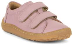 Froddo Tenisi barefoot pentru copii Froddo BAZE PINK G3130284-8 | încălțăminte din piele pentru copii, pentru tot anul, cu arici și talpă flexibilă - 35