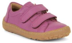 Froddo Tenisi barefoot pentru copii Froddo BAZE FUXIA G3130284-7 | încălțăminte din piele pentru copii, pentru tot anul, cu arici și talpă flexibilă - 24