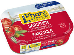 Phare Sardine in sos de rosii bio cu ulei de masline bio, 135 g