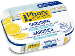 Phare Sardine in marinada cu lamaie, fara ulei, 115 g