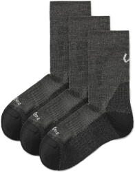 Vlnka 3 pár Merino túrazokni, szürke zokniméret 39-42